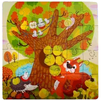 Puzzle DoDo Seasons 3+/ Numărul de piese: 72 photo 4