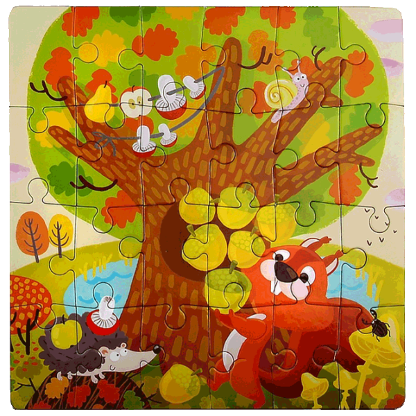 Puzzle DoDo Seasons 3+/ Numărul de piese: 72 photo 7