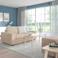 Canapea Ikea Vimle (5382352) Stofă / Beige photo 3