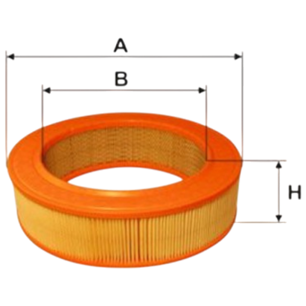 Filtru de aer Wix Filters WA6386 WX-WA6386 photo 3