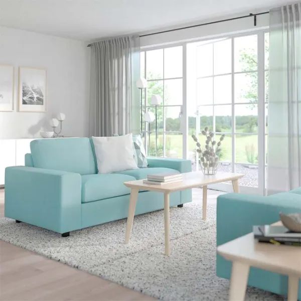 Диван Ikea Vimle (5382354) Ткань / Светло-синий photo 2