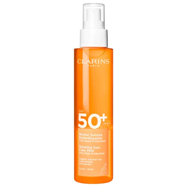 Spray de protecție solară CLARINS Glowing Sun Care Mist Orange / 0.15l photo 1 Spray de protecție solară CLARINS Glowing Sun Care Mist Orange / 0.15l photo 1