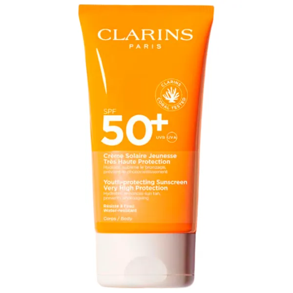 Cremă de protecție solară CLARINS Youth-protecting Orange / 0.15l photo 1