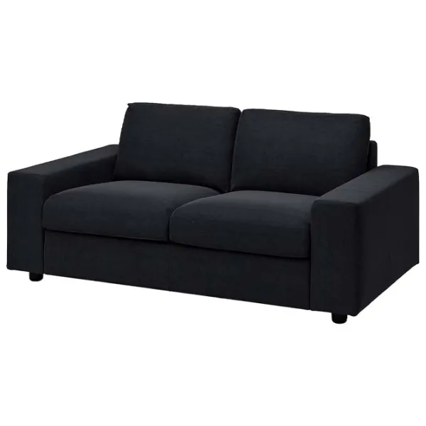 Canapea Ikea Vimle (5382349) Stofă / Black Blue photo 1