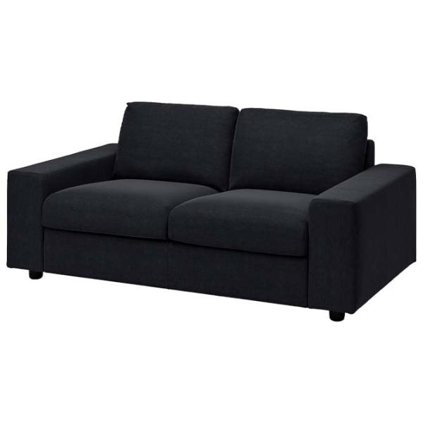 Canapea Ikea Vimle (5382349) Stofă / Black Blue photo 1