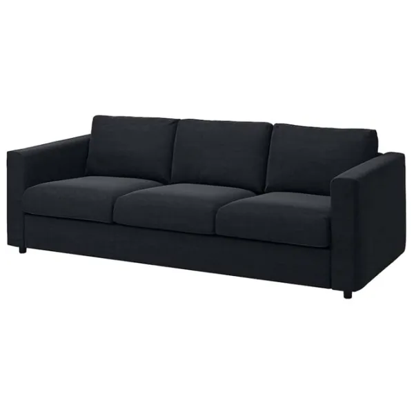 Диван Ikea Vimle (5376024) Ткань / Чёрный Синий photo 1 Диван Ikea Vimle (5376024) Ткань / Чёрный Синий photo 1