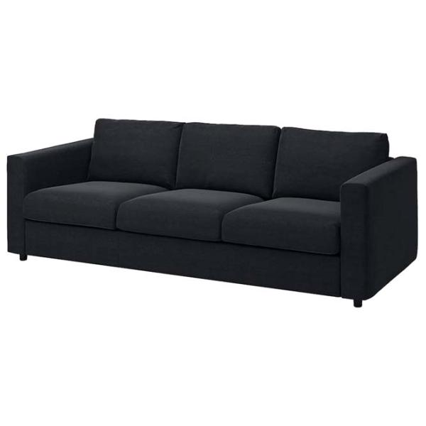 Диван Ikea Vimle (5376024) Ткань / Чёрный Синий photo 1 Диван Ikea Vimle (5376024) Ткань / Чёрный Синий photo 1