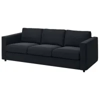 Диван Ikea Vimle (5376024) Ткань / Чёрный Синий