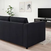 Canapea Ikea Vimle (5376024) Stofă / Black Blue photo 2