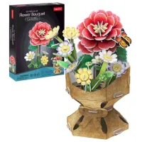 Puzzle CubicFun Flower Bouquet 8+/ Numărul de piese: 108 photo 3