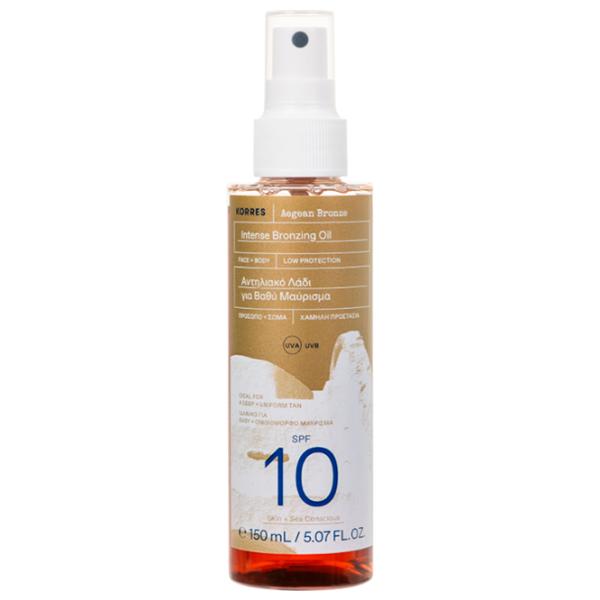 Spray de protecție solară KORRES Aegean Bronze Transparent / 0.15l photo 1 Spray de protecție solară KORRES Aegean Bronze Transparent / 0.15l photo 1