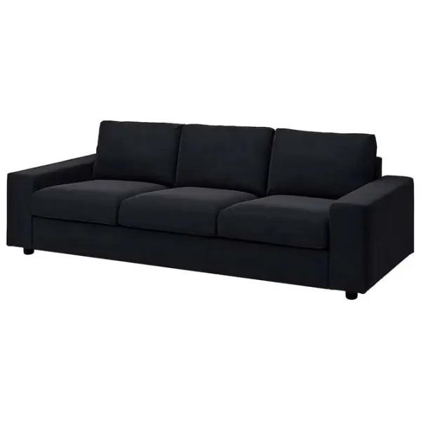 Диван Ikea Vimle (5382364) Ткань / Чёрный Синий photo 1 Диван Ikea Vimle (5382364) Ткань / Чёрный Синий photo 1