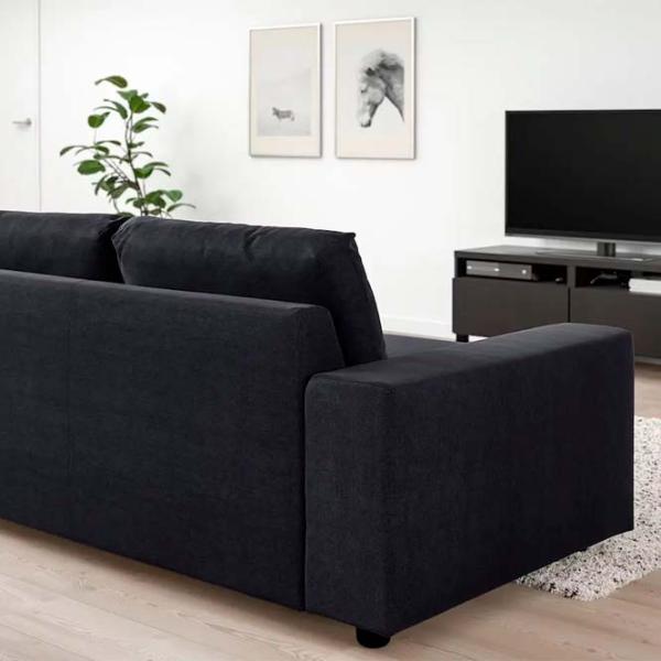 Диван Ikea Vimle (5382364) Ткань / Чёрный Синий photo 2 Диван Ikea Vimle (5382364) Ткань / Чёрный Синий photo 2