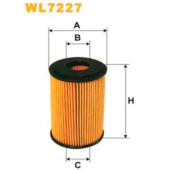 Масляный фильтр Wix Filters WL7227 WX-WL7227 photo 2 Масляный фильтр Wix Filters WL7227 WX-WL7227 photo 2