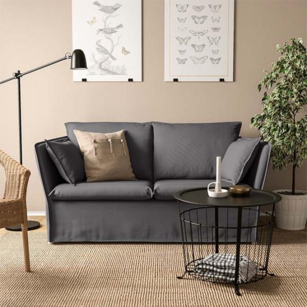 Диван Ikea Backsalen (5483757) Ткань / Серый photo 3 Диван Ikea Backsalen (5483757) Ткань / Серый photo 3