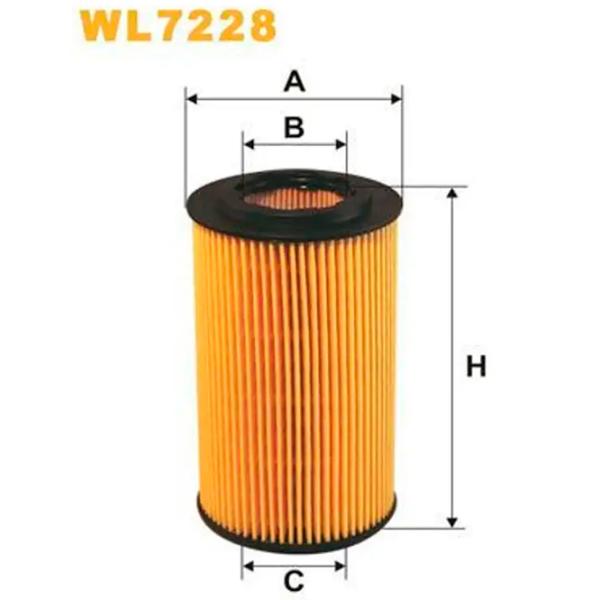 Filtru de ulei Wix Filters WL7228 WX-WL7228 photo 2