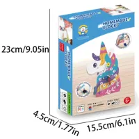 Puzzle ShopShop Home made Clock 6+/ Numărul de piese: photo 2