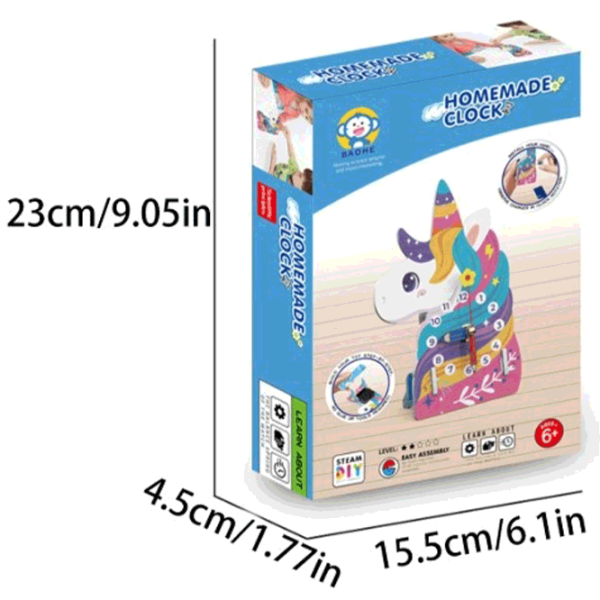 Puzzle ShopShop Home made Clock 6+/ Numărul de piese:  photo 3