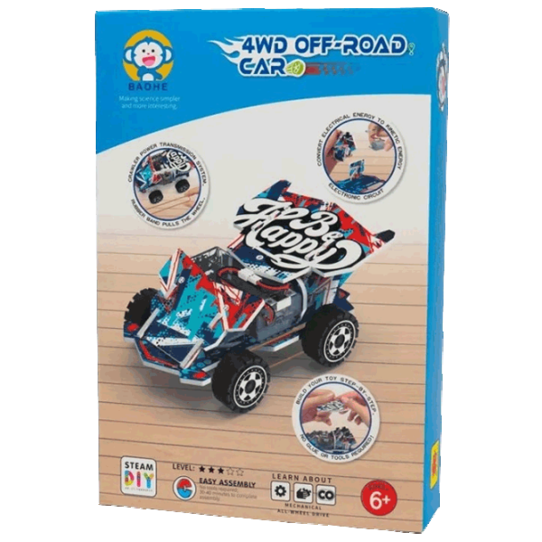 Puzzle ShopShop Four Wheels Kart 6+/ Numărul de piese:  photo 1 Puzzle ShopShop Four Wheels Kart 6+/ Numărul de piese:  photo 1
