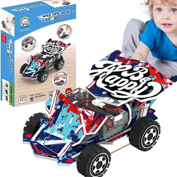 Puzzle ShopShop Four Wheels Kart 6+/ Numărul de piese:  photo 2 Puzzle ShopShop Four Wheels Kart 6+/ Numărul de piese:  photo 2