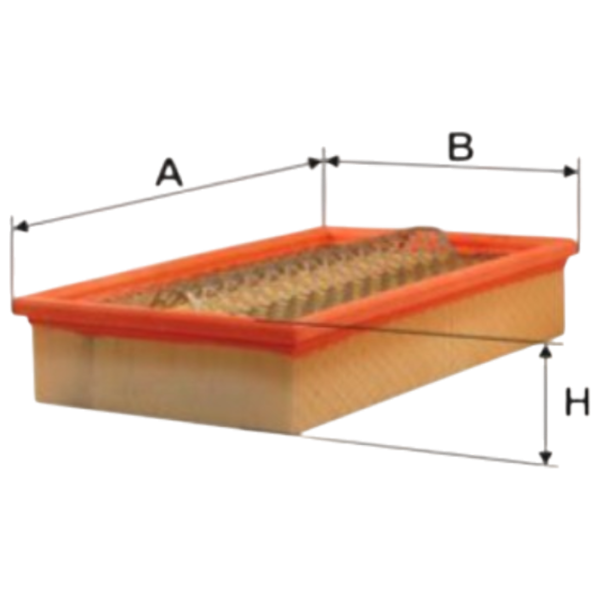 Filtru de aer Wix Filters WA6173 WX-WA6173 photo 1