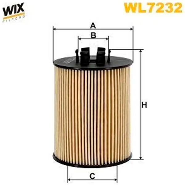 Filtru de ulei Wix Filters WL7232 WX-WL7232 photo 3