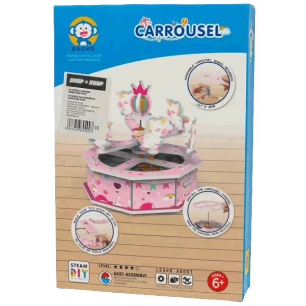 Puzzle ShopShop Carrousel 6+/ Numărul de piese:  photo 1
