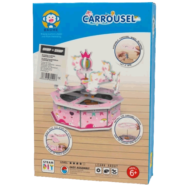 Puzzle ShopShop Carrousel 6+/ Numărul de piese:  photo 1