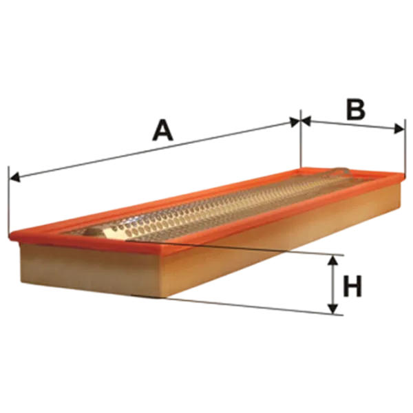 Filtru de aer Wix Filters WA6233 WX-WA6233 photo 1