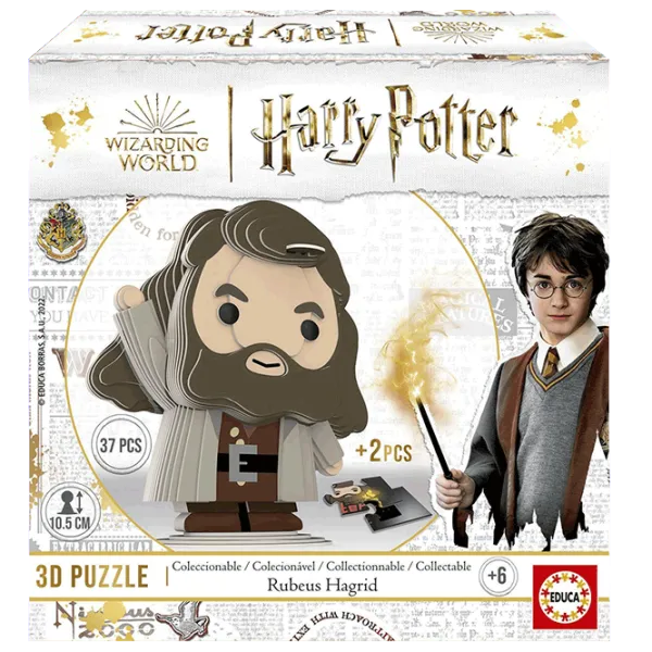 Puzzle Educa Rubeus Hagrid 6+/ Количество деталей: 37 photo 1