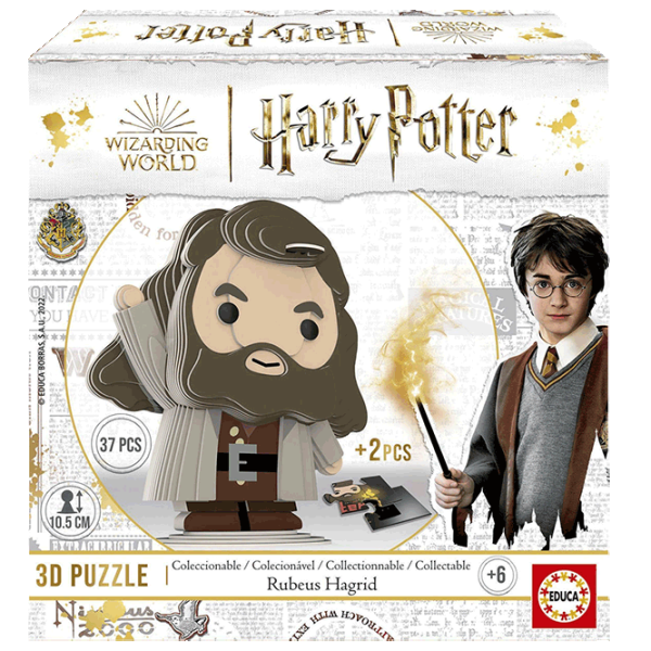 Puzzle Educa Rubeus Hagrid 6+/ Количество деталей: 37 photo 1