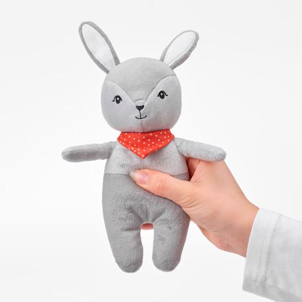 Jucărie moale Ikea Animals Gulligast  3+ / Gray photo 3