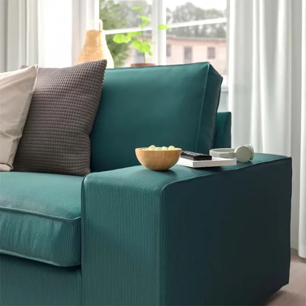 Диван Ikea Kivik (5483771) Полиэстер / Серо-Бирюзовый photo 2 Диван Ikea Kivik (5483771) Полиэстер / Серо-Бирюзовый photo 2