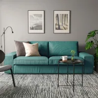 Диван Ikea Kivik (5483771) Полиэстер / Серо-Бирюзовый photo 3