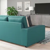 Диван Ikea Kivik (5483771) Полиэстер / Серо-Бирюзовый photo 4