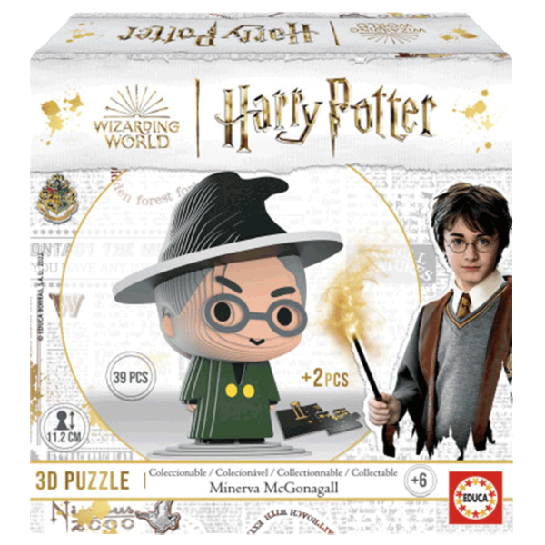 Puzzle Educa Minerva Mcgonagall 6+/ Количество деталей: 39 photo 1