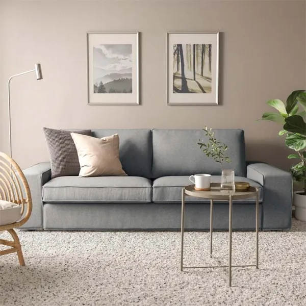 Canapea Ikea Kivik (5483772) Poliester / Gray photo 3