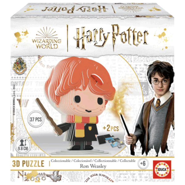 Puzzle Educa Ron Weasley 6+/ Количество деталей: 37 photo 1