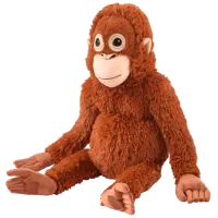 Мягкая игрушка Ikea Animals Djungelskog  3+ / Коричневый