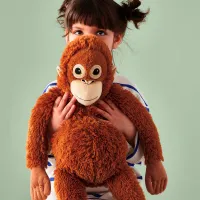 Jucărie moale Ikea Animals Djungelskog 3+ / Brown photo 3