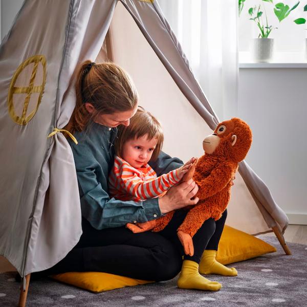 Мягкая игрушка Ikea Animals Djungelskog  3+ / Коричневый photo 5