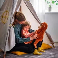 Jucărie moale Ikea Animals Djungelskog 3+ / Brown photo 5