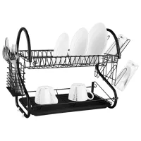 Uscătoare pentru veselă Aptel AG373E Inox / Black photo 2