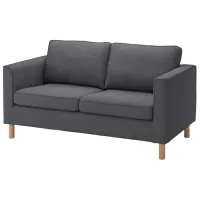 Диван Ikea Parup (5382336) Полиэстер / Серый