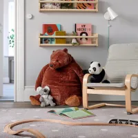 Jucărie moale Ikea Animals Djungelskog 3+ / Brown photo 2