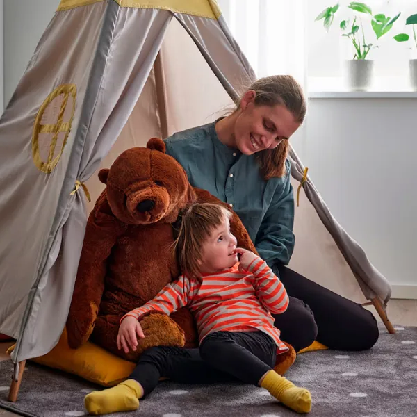 Мягкая игрушка Ikea Animals Djungelskog  3+ / Коричневый photo 4