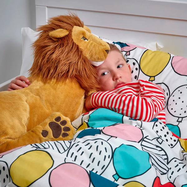 Мягкая игрушка Ikea Animals Djungelskog  3+ / Желтый photo 4