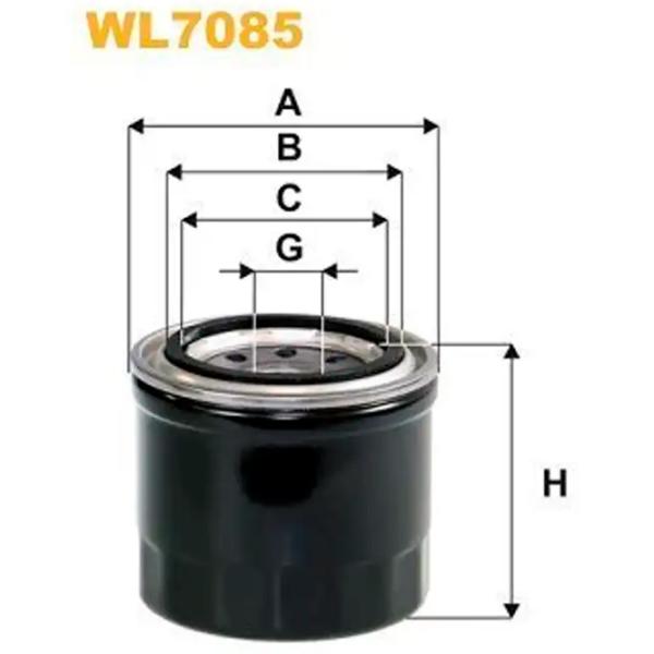 Масляный фильтр Wix Filters WL7085 WX-WL7085 photo 2 Масляный фильтр Wix Filters WL7085 WX-WL7085 photo 2