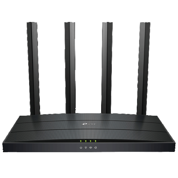 Wi-Fi Router TP-Link Archer AX17 300 Mbit/s / 1201 Mbit/s / Black photo 1