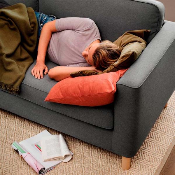 Canapea Ikea Parup (5382339) Polipropilenă / Gray photo 2